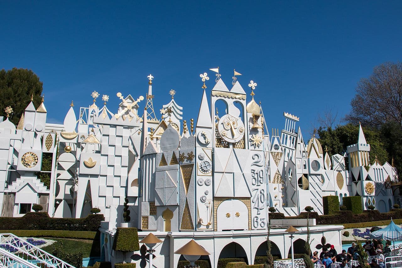 it's a small world at Disneyland
